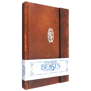 【现货】神奇动物去哪里 纽特的笔记本精装 Fantastic Beasts and Where to Find Them: Newt Scamander Hardcover Ruled Journal