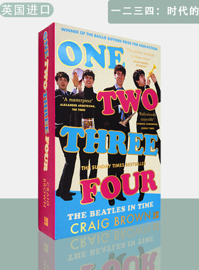【现货】英文原版一二三四：时代的披头士One Two Three Four: The Beatles in Time 2020年贝利•吉福德奖获奖作品