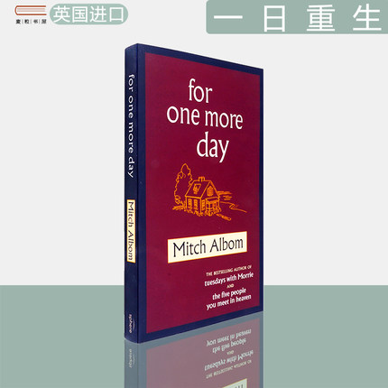 【现货】一日重生 For One More Day 米奇·阿尔博姆 Mitch Albom 暖心小说 正版进口 英文原版书