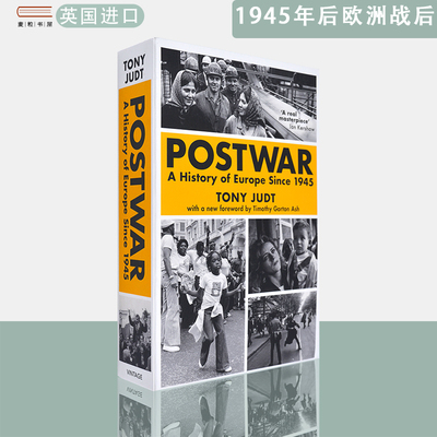 【现货】英文原版1945年后欧洲战后史Postwar: A History of Europe Since 1945 Tony Judt