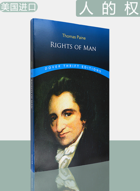 【现货】人的权利 Rights of Man (Dover Thrift Editions: Political Science) 托马斯·潘恩经典著作 Thomas Paine