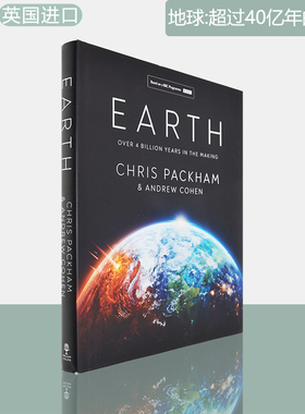 【现货】地球：超过40亿年的形成 Earth: Over 4 Billion Years in the Making 精装彩图版 Chris Packham & Andrew Cohen 科普