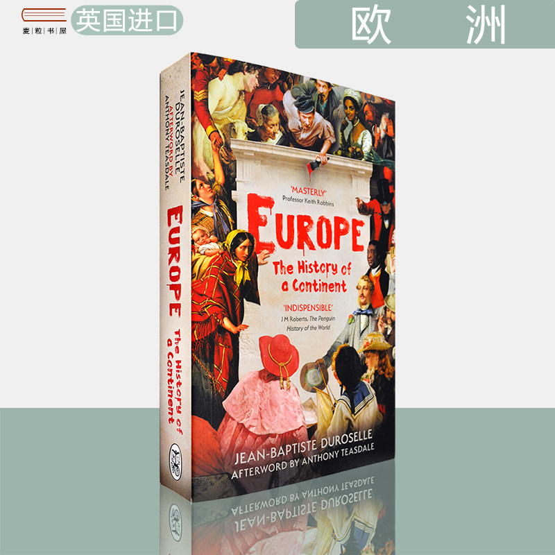 【现货】Europe: The Enlightening History of a Continent 欧洲：一个大陆的启蒙史 Jean Baptiste Duroselle 英版进口 英文原版