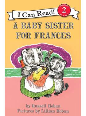 【现货】A Baby Sister for Frances (I Can Read Level 2) 蓝思 (Lexile) 阅读分级 AD490L