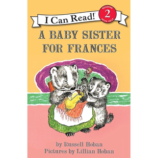 【现货】A Baby Sister for Frances (I Can Read Level 2) 蓝思 (Lexile) 阅读分级 AD490L