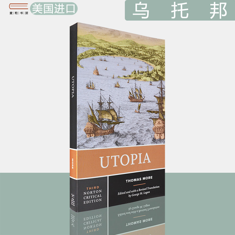 critical edition 诺顿文学评论系列 thomas more 托马斯·莫尔 美版