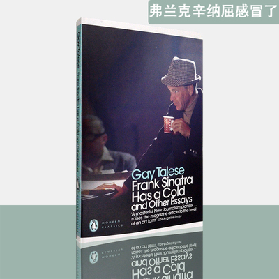 【现货】Frank Sinatra Has a Cold And Other Essays 弗兰克辛纳屈感冒了和其他散文 Gay Talese 盖伊·特立斯 正版进口 英文原版