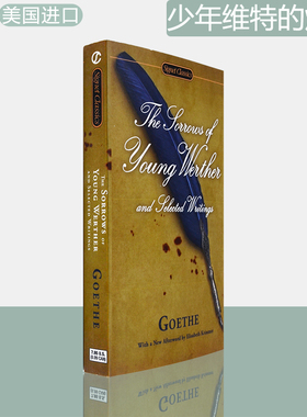 【现货】少年维特之烦恼及其他歌德的代表作 口袋版 The Sorrows of Young Werther and Selected Writings 经典名著