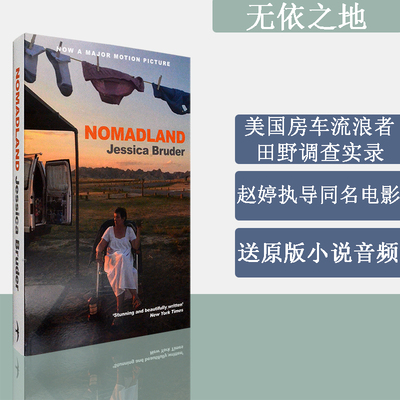 【现货】Nomadland 无依之地 Jessica Bruder 杰西卡·布鲁德 电影原著小说 经典小说 正版进口 英文原版书