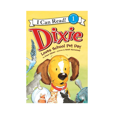 现货原版绘本迪克西爱校园宠物