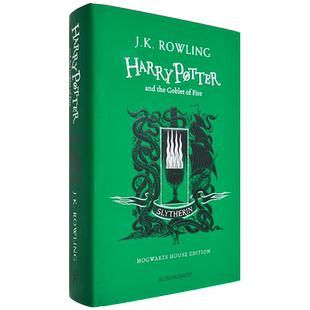 【现货】哈利波特与火焰杯 精装 斯莱特林学院 20周年 Harry Potter and the Goblet of Fire – Slytherin Edition