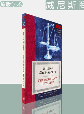 【现货】The Merchant of Venice 威尼斯商人 The RSC Shakespeare Series 皇家莎士比亚剧团 Eric Rasmussen & Jonathan Bate