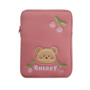 亏本日韩刺绣电脑包女适用华为matebookD14内胆包苹果macbook air13.3英寸小新pro13惠普戴尔联想15.6手提包