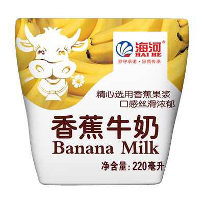 海河香蕉牛奶220ml*10袋调制乳