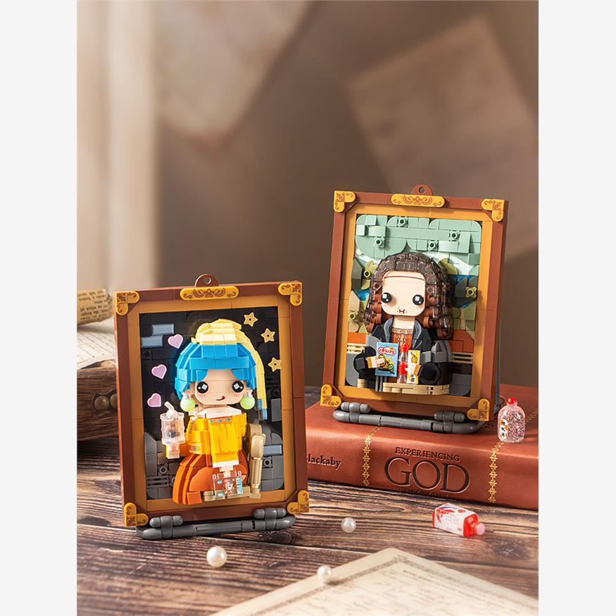 俐智LOZ小颗粒积木宅娜