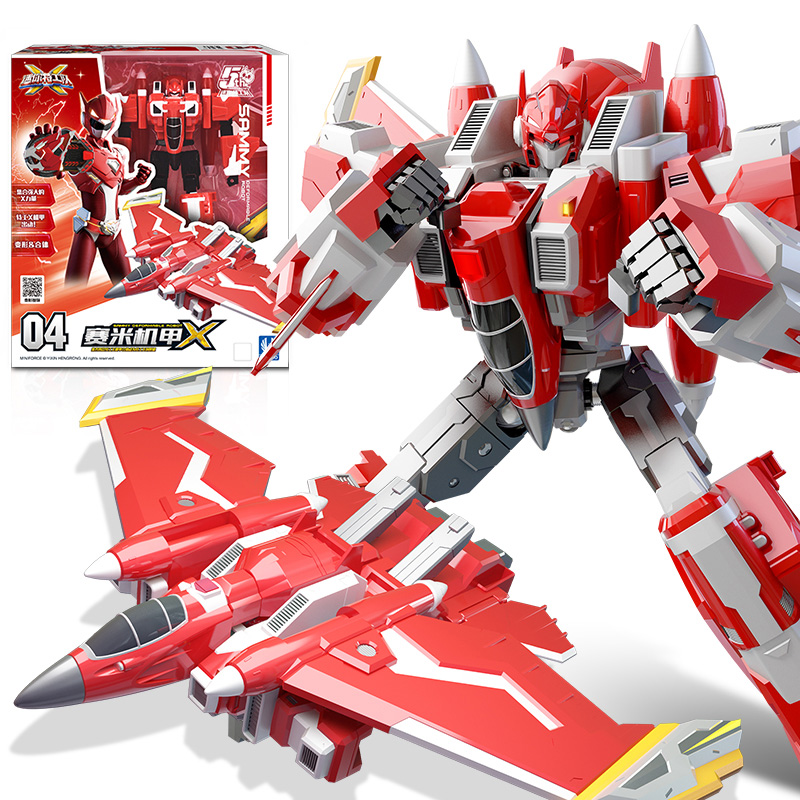 正版迷你特工队X赛米机甲