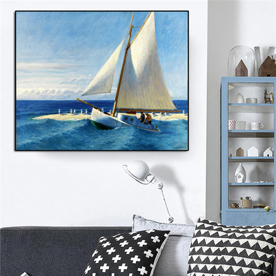 房间爱德华霍普小众卧室装饰画