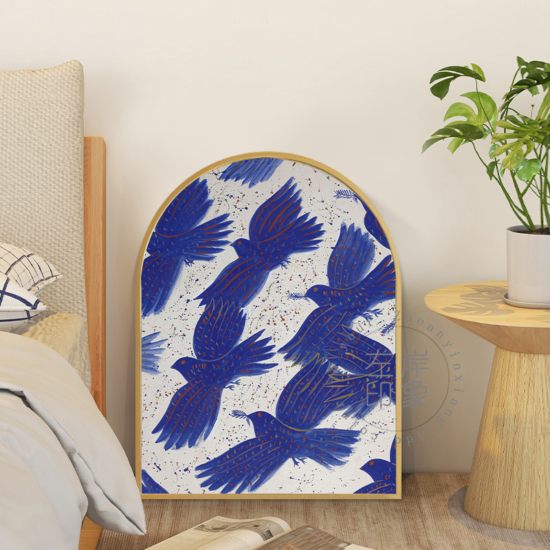 亨利马蒂斯野兽派拱形摆台挂画