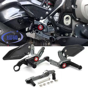 碳钎维脚踏板2015 适用宝马S1000RR M版 升高脚踏 2022 M1000RR改装