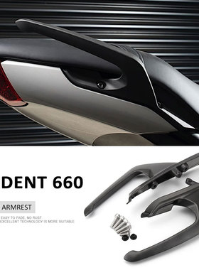 适用凯旋Trident660改装 后扶手 三叉戟660铝合金乘客扶手 手提把