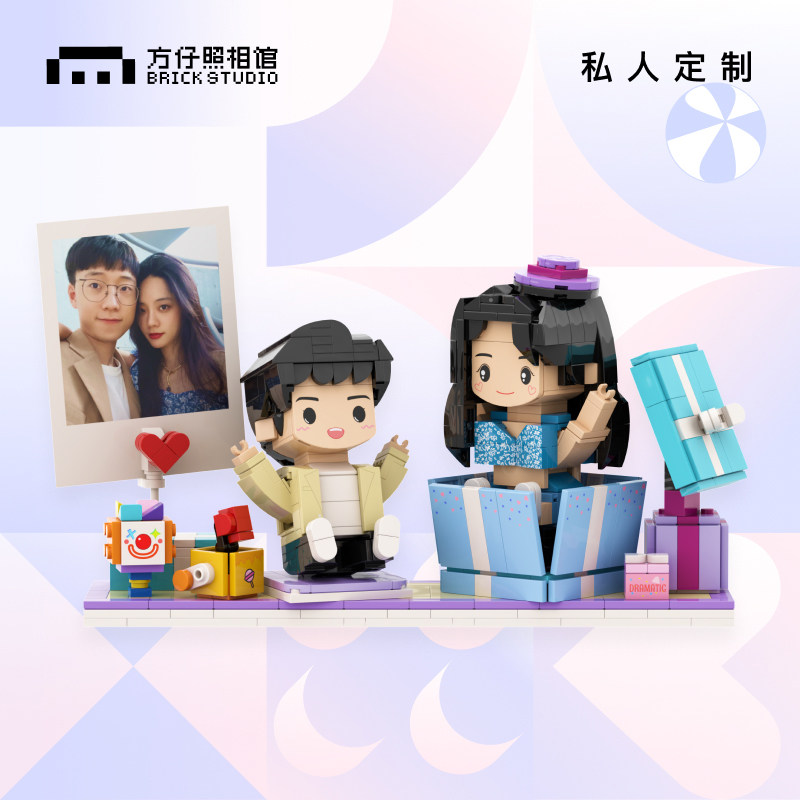 方仔照相馆定制照片礼品创意纪念日情人节送男友生日送女友礼物_虎窝淘