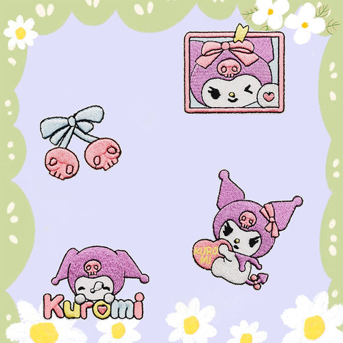 卡通羽绒服补丁贴自粘免缝