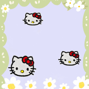 可爱衣服补丁贴自粘免缝儿童衣服破洞修补装饰diy刺绣布贴高级感