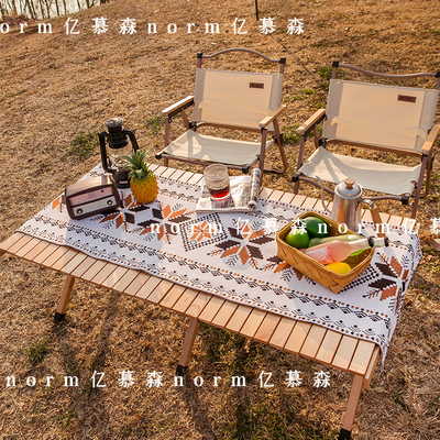 户外露营高级防潮加厚野餐垫桌旗