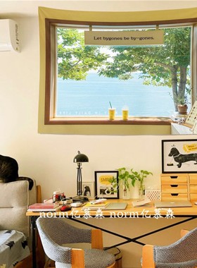 海景背景布挂毯挂布壁纸卧室房间改造床头海报装饰墙布墙面背景墙