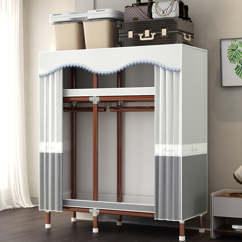 宝宝婴儿宿舍小型挂收纳简易衣柜