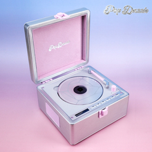 TINYL POPDAZZLE Kpop复古cd机蓝牙一体机光碟机光盘机CD唱片机