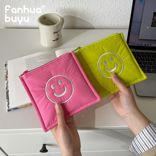 梵花不语便携手拿包简约收纳包