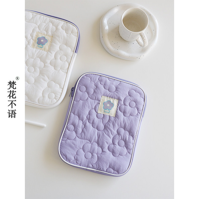 梵花不语原创ipad包包便携布艺简约设计感保护平板电脑收纳外带包高性价比高么？
