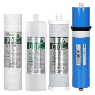 芯园适用沁园净水器滤芯KRL3863/403A(s)/QR-RL403A/B/C活性炭PP