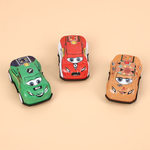 儿童赛车模型回力小汽车玩具车男孩2一3岁宝宝回力车惯性迷你仿真