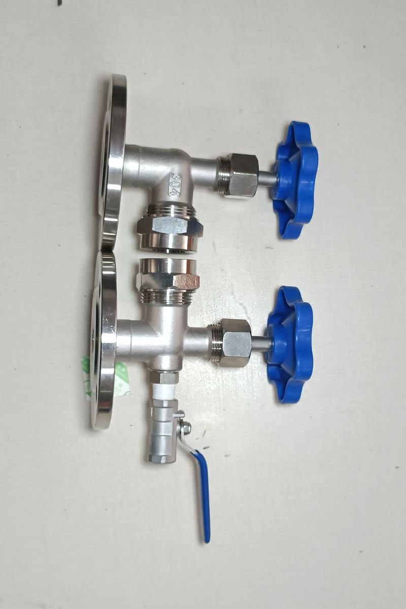 玻璃管式液位计消防水池刻度就地显示水位计油位计直读法兰液位计