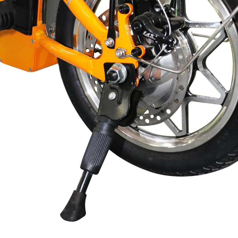 加粗脚撑12/14/16寸折叠电动自行车锂电代驾车立脚架梯子边撑配件
