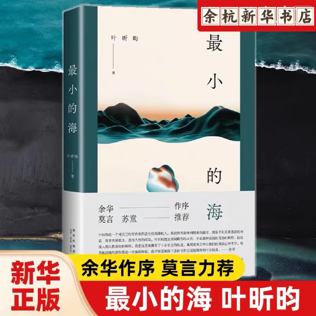 【余杭新华正版图书】zui小的海 90后作家叶昕昀的短篇小说集 有生活气息文字 捕捉平静生活表象之下冲突与博弈新星出版现货速发