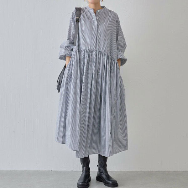 日系春夏格子连衣裙女2023新款春长款法式长裙收腰裙子Long skirt