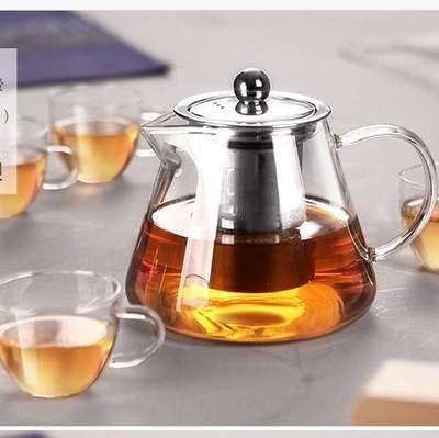 功夫茶玻璃茶壶glass pot tea set kettle coffee teapot teaset
