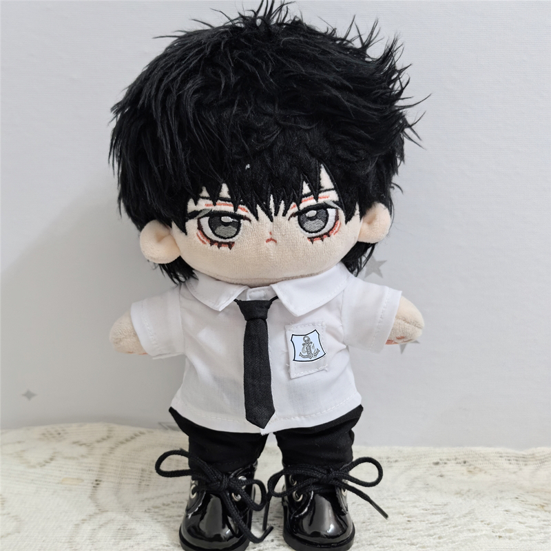 20cm娃衣10棉花娃娃时代少年团重庆演唱会马嘉祺刘耀文同款衬衣现