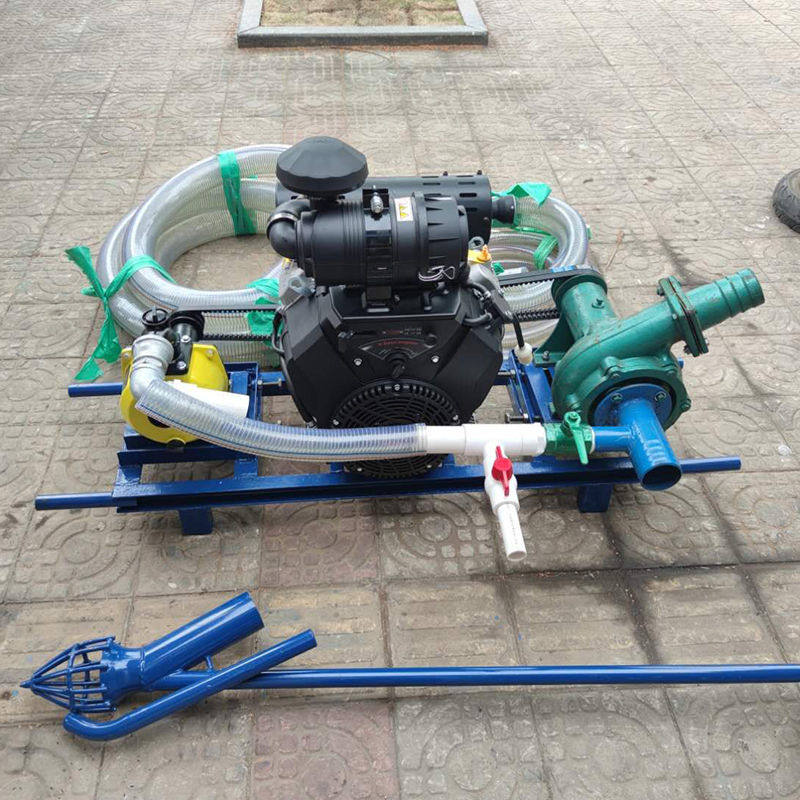 轻便抽沙泵汽油自吸抽沙机小型铸钢耐磨快速大流量三寸卧式吸砂泵