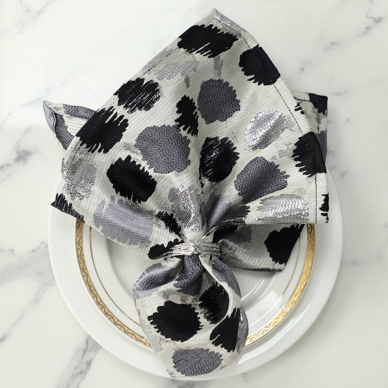 A&JHOME欧式高档酒店口布折花擦杯布餐厅西餐巾布定制餐桌垫布餐