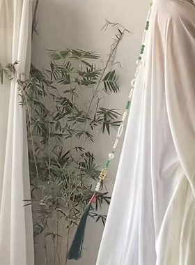 长背云颜如玉超长流苏汉服配饰明制中国风吊坠马面裙搭配百搭璎珞