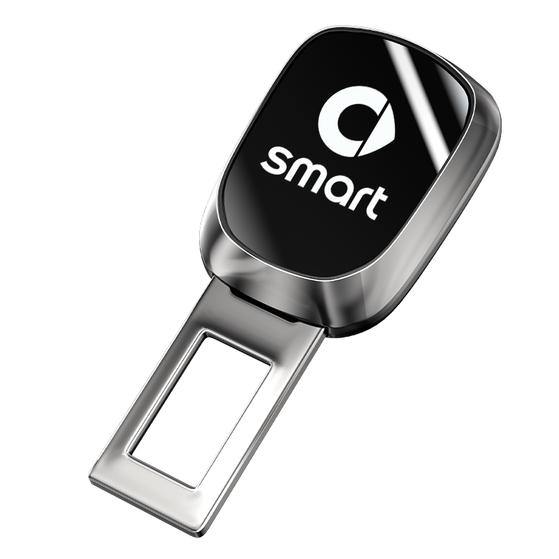 smart汽车安全戴卡扣fortwo斯玛特forfour延长插带接头片改装配件