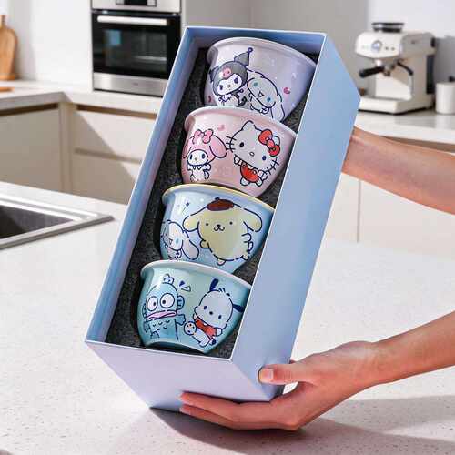 玉桂狗米饭碗陶瓷餐具礼盒