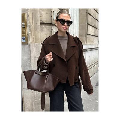 Womenwlcoat欧美秋冬新