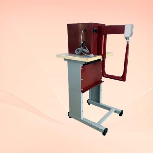 中弯臂箱包锤平机锤骨机锤击平整机leather hamering machine