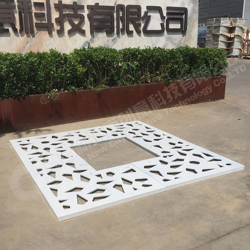新城市树篦子户外景观景区市政园林公园护树板碳钢板厂家