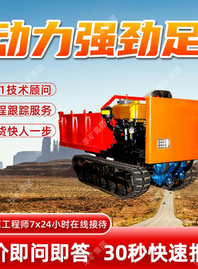 操作简便柴油机履带运输车牵引力大WCL3YY防爆柴油机履带运输车